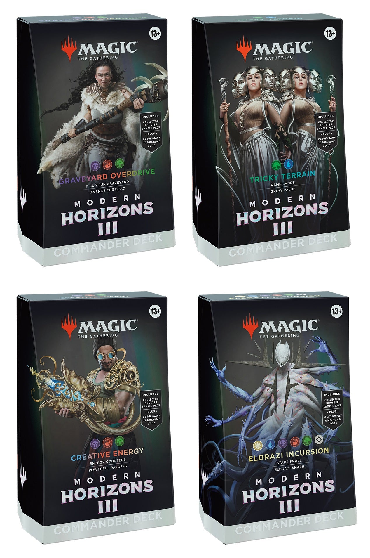 Modern Horizons 3 Commander Decks