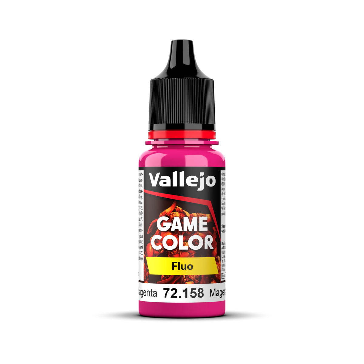 Vallejo Game Color 18mL $6.99 Fluorescent Magenta
