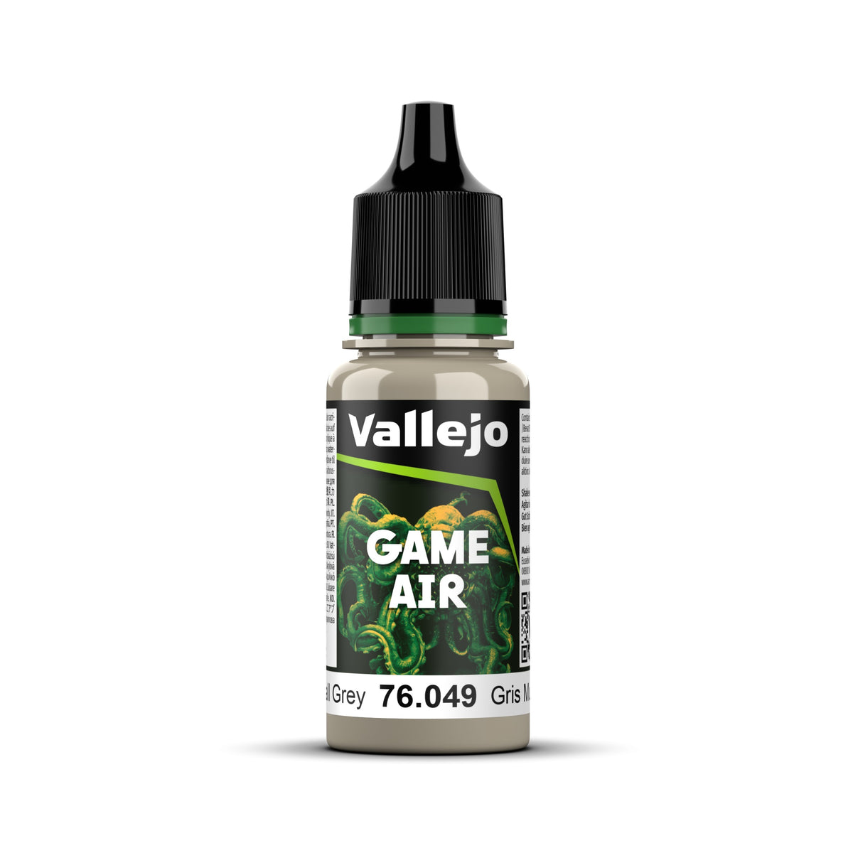 Vallejo Game Air 18mL Stonewall Grey