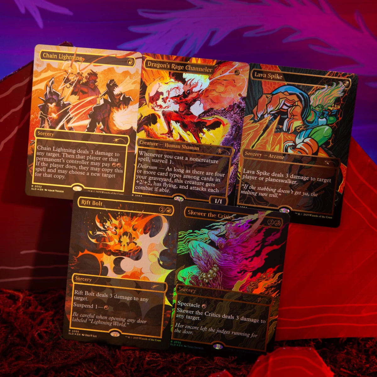 Secret Lair - Everything is on fire (Raised Foil Edition)