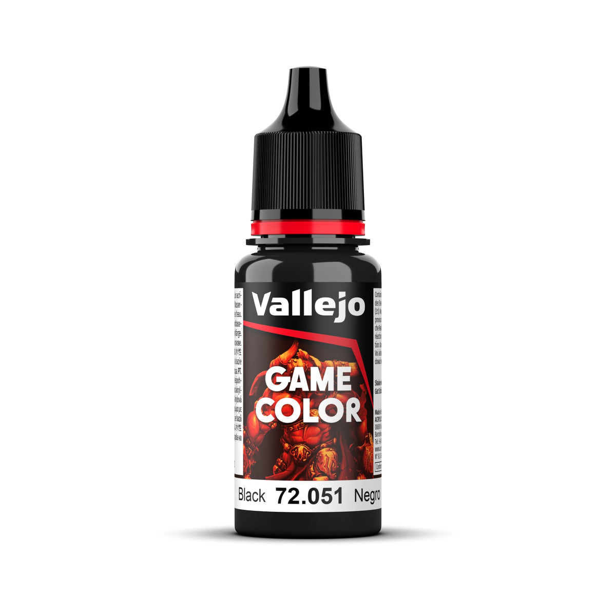 Vallejo Game Color 18mL $6.99 Black