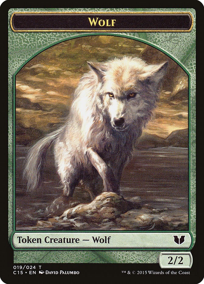 Wolf // Zombie Double-Sided Token