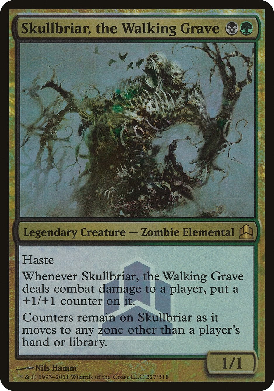 Skullbriar, the Walking Grave (Commander Launch Promo)