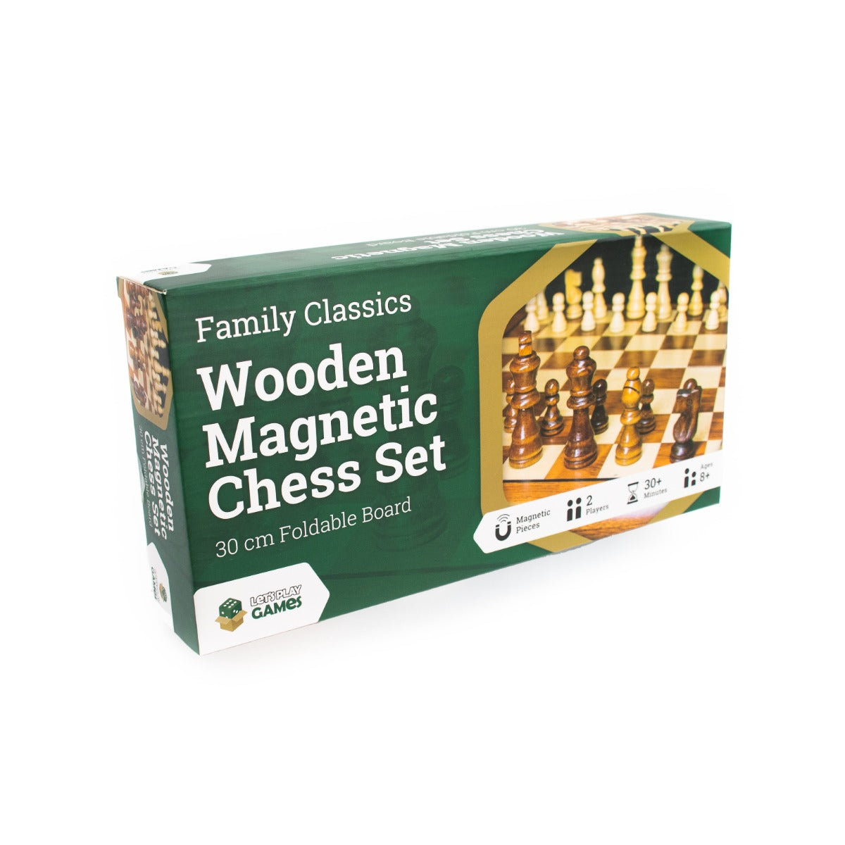 Wooden Magnetic Chess Set