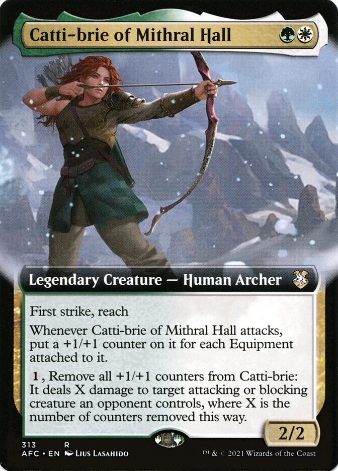 Catti-brie of Mithral Hall (Extended Art)