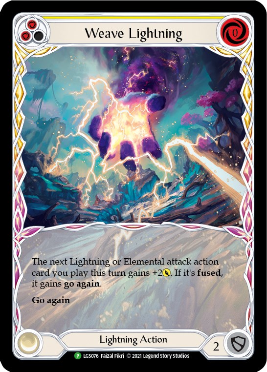 Weave Lightning (Yellow) - LGS076