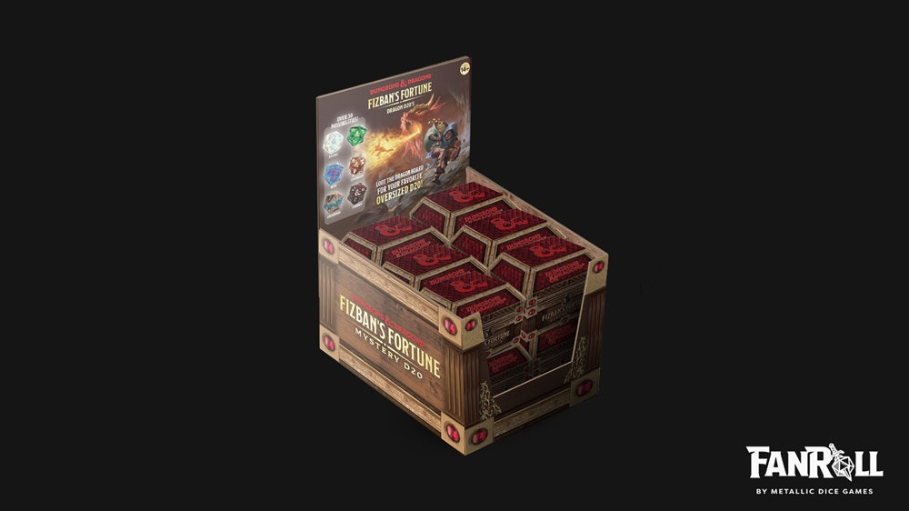 FanRoll: D&D Fizban's Fortune D20 Blind Box