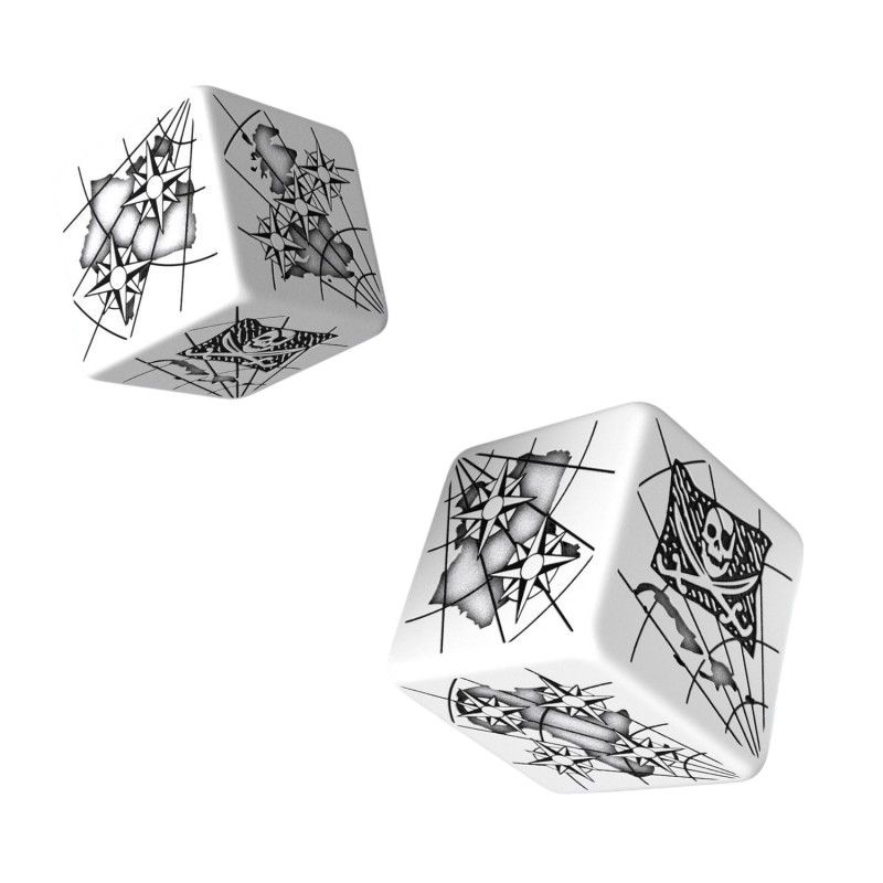 Q Workshop: Pirate 2D6 2-Dice set