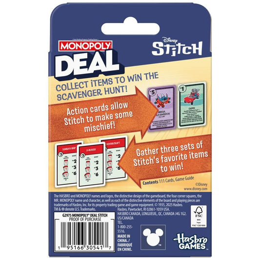 Monopoly - Deal - Stitch