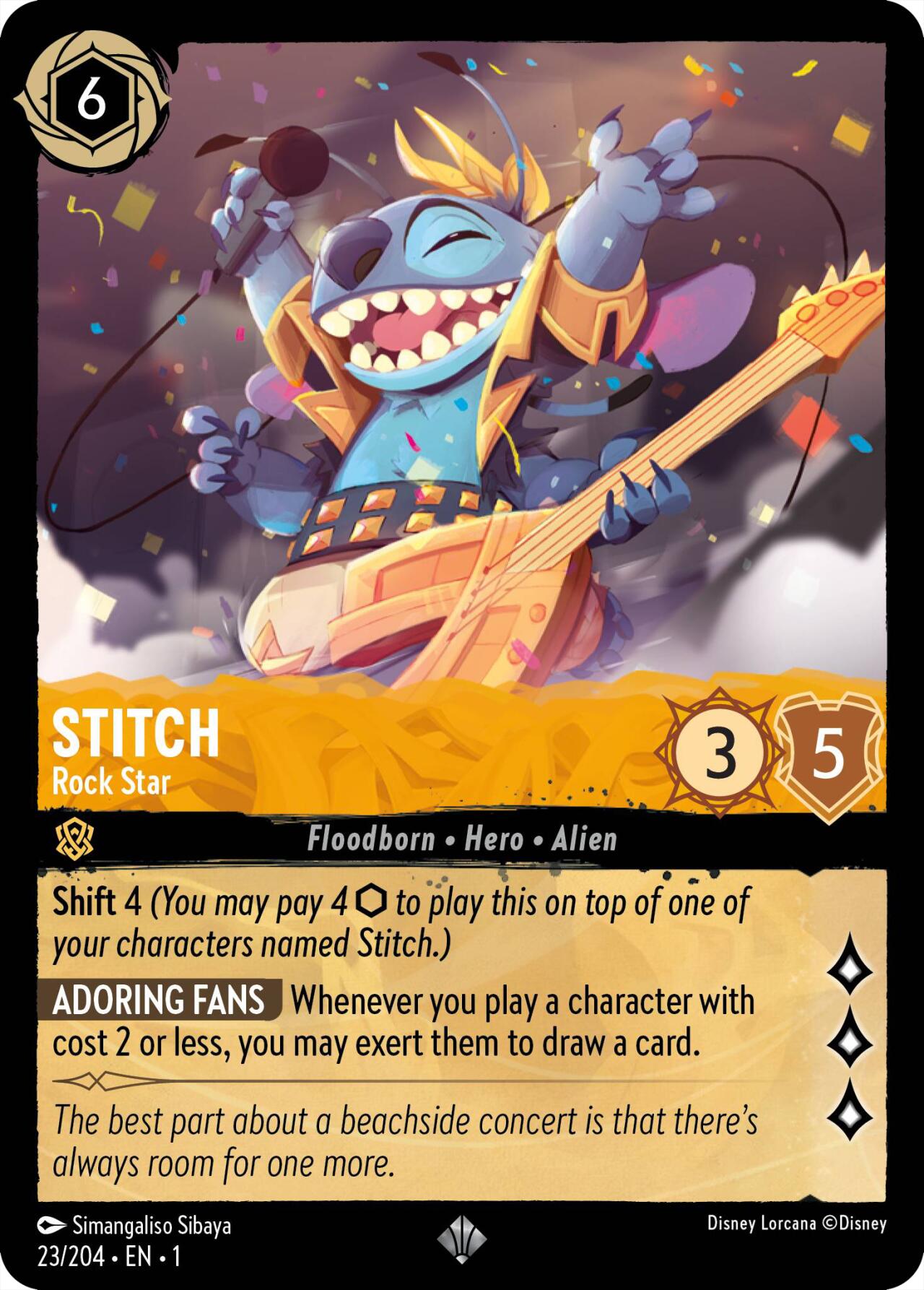 Stitch - Rock Star