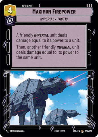 Maximum Firepower (234/252) [Spark of Rebellion]