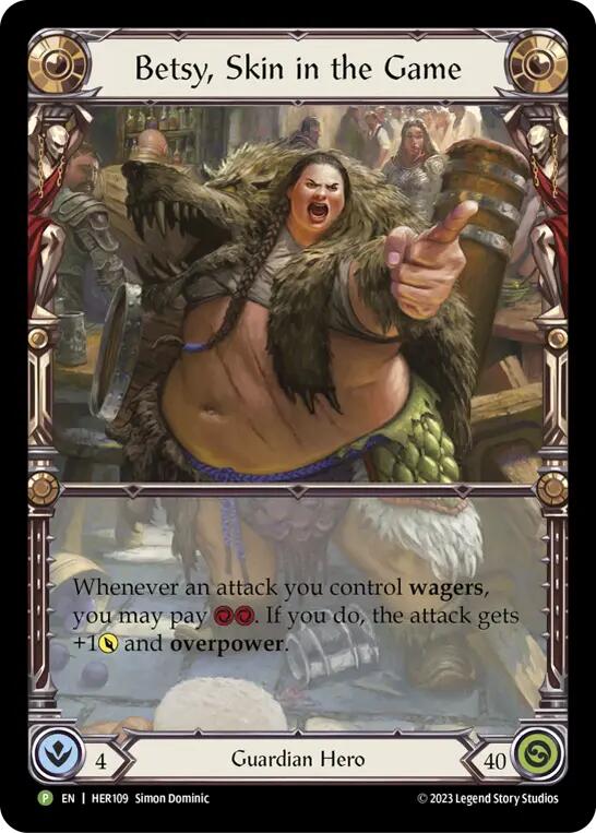 Betsy, Skin in the Game - HER109