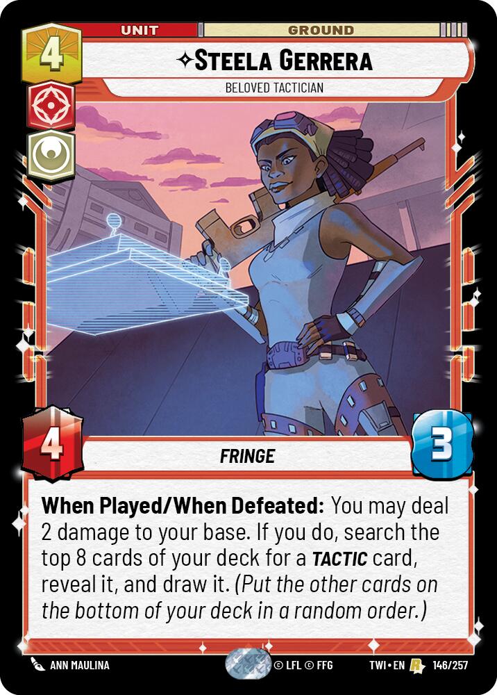 Steela Gerrera - Beloved Tactician
