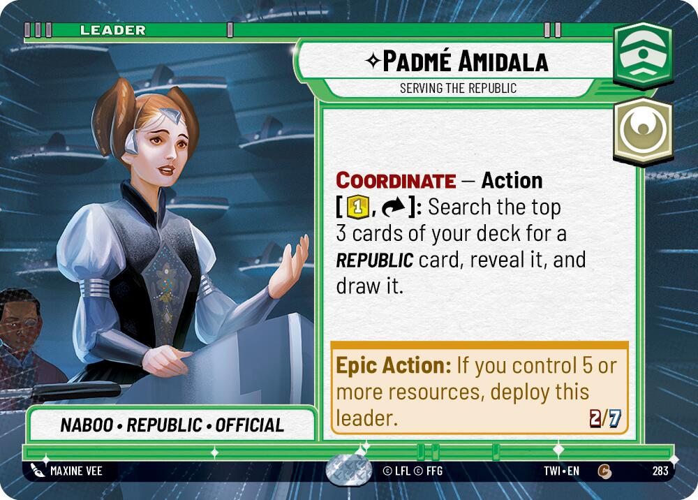 Padmé Amidala - Serving the Republic (Hyperspace)