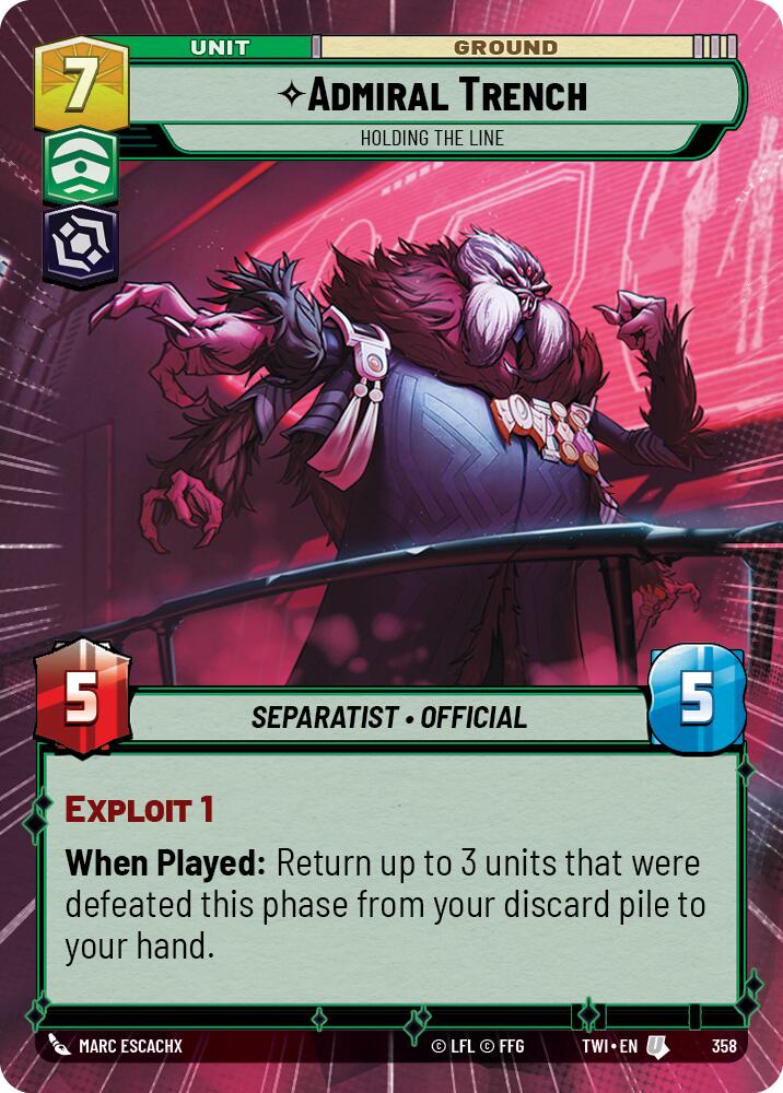 Admiral Trench - Holding the Line (Hyperspace)