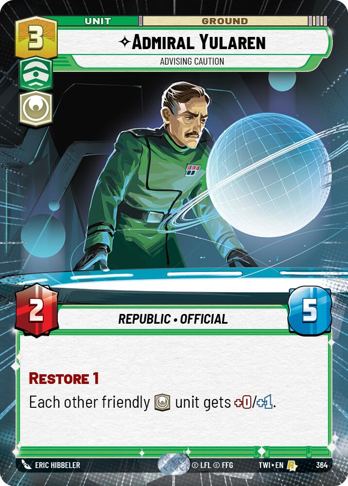 Admiral Yularen - Advising Caution (Hyperspace)