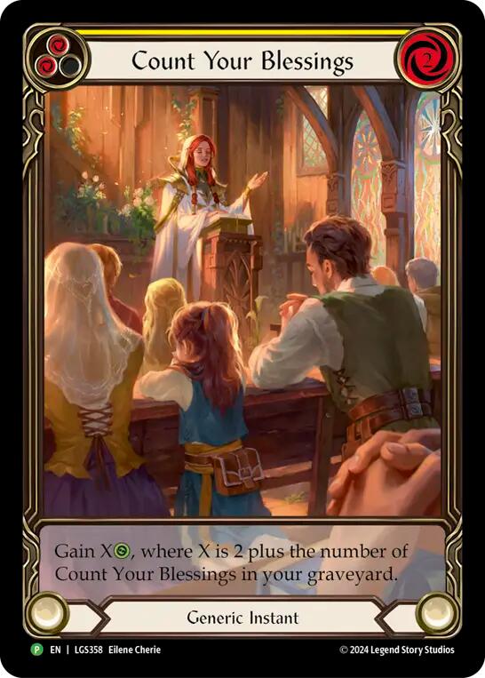 Count Your Blessings (Yellow) - LGS359