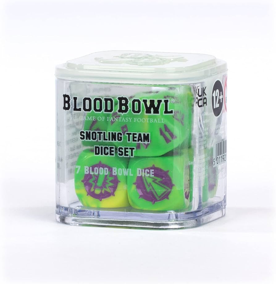 Blood Bowl: Snotling Team Dice Set