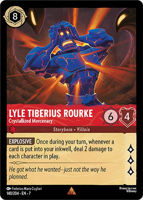 Lyle Tiberius Rourke - Crystallized Mercenary