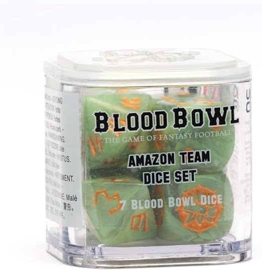 Blood Bowl: Amazon Team Dice Set