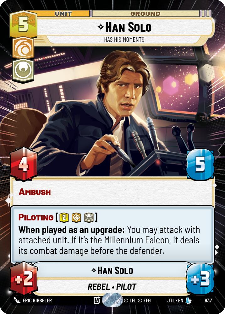 Han Solo - Has His Moments (Hyperspace Foil)