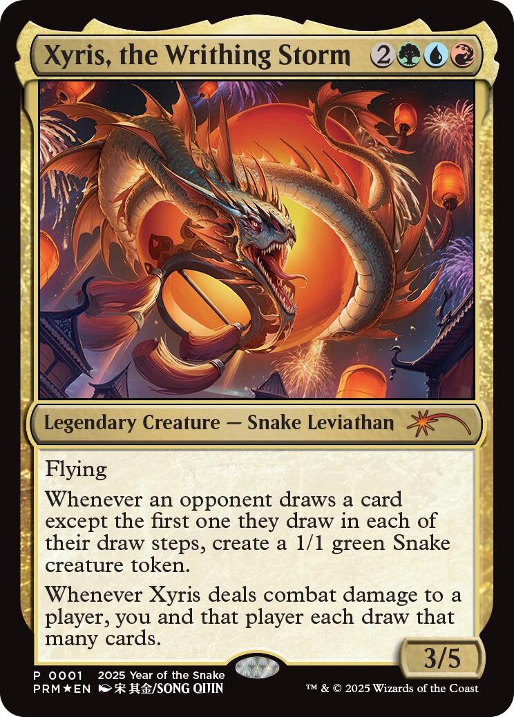 Xyris, the Writhing Storm (Year of the Snake 2025)