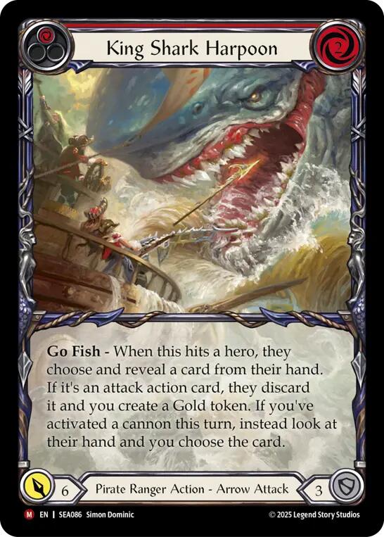 King Shark Harpoon (Extended Art)