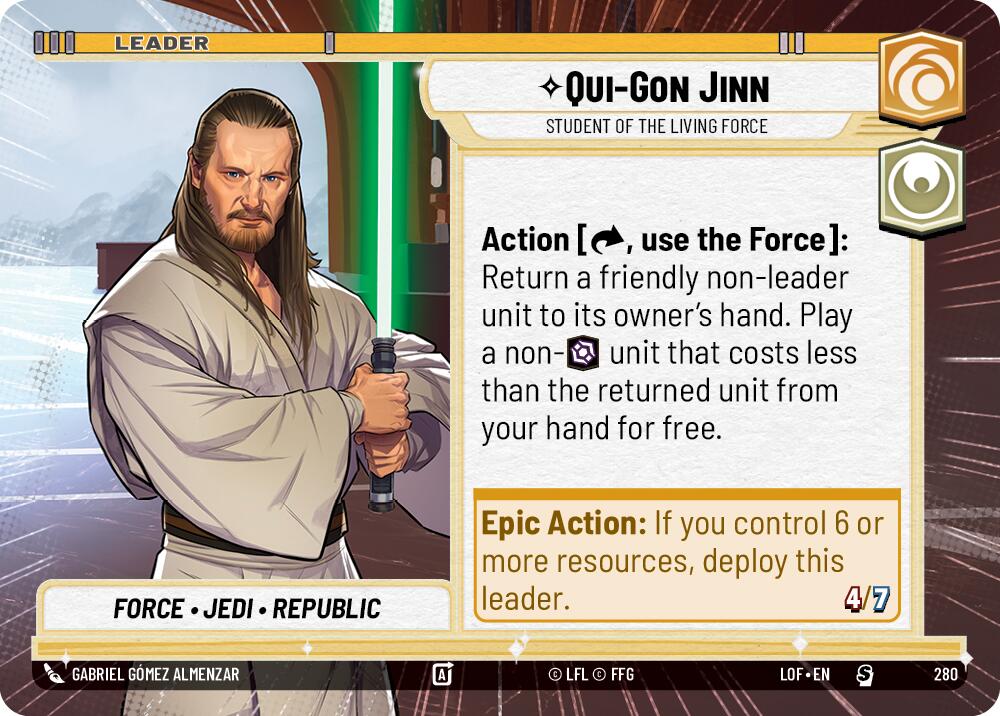 Qui-Gon Jinn - Student of the Living Force (Hyperspace)