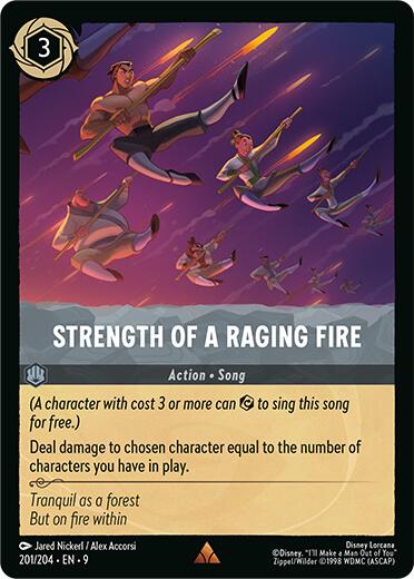 Strength of a Raging Fire