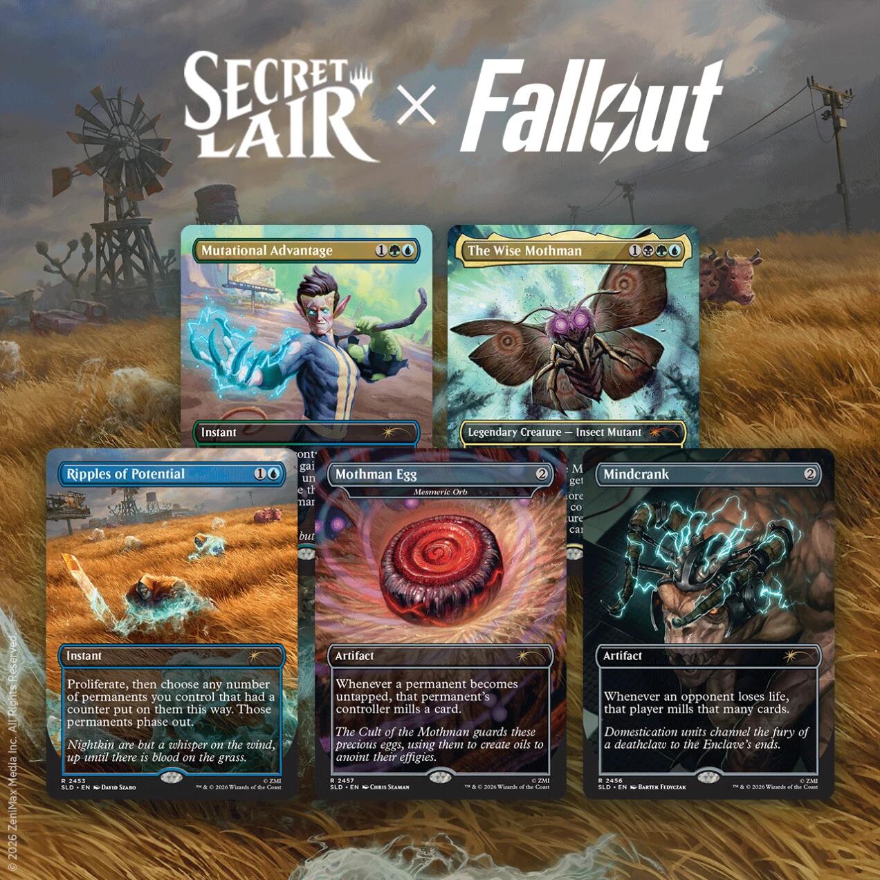 Secret Lair Drop: Secret Lair x Fallout: Rad - Non-Foil Edition