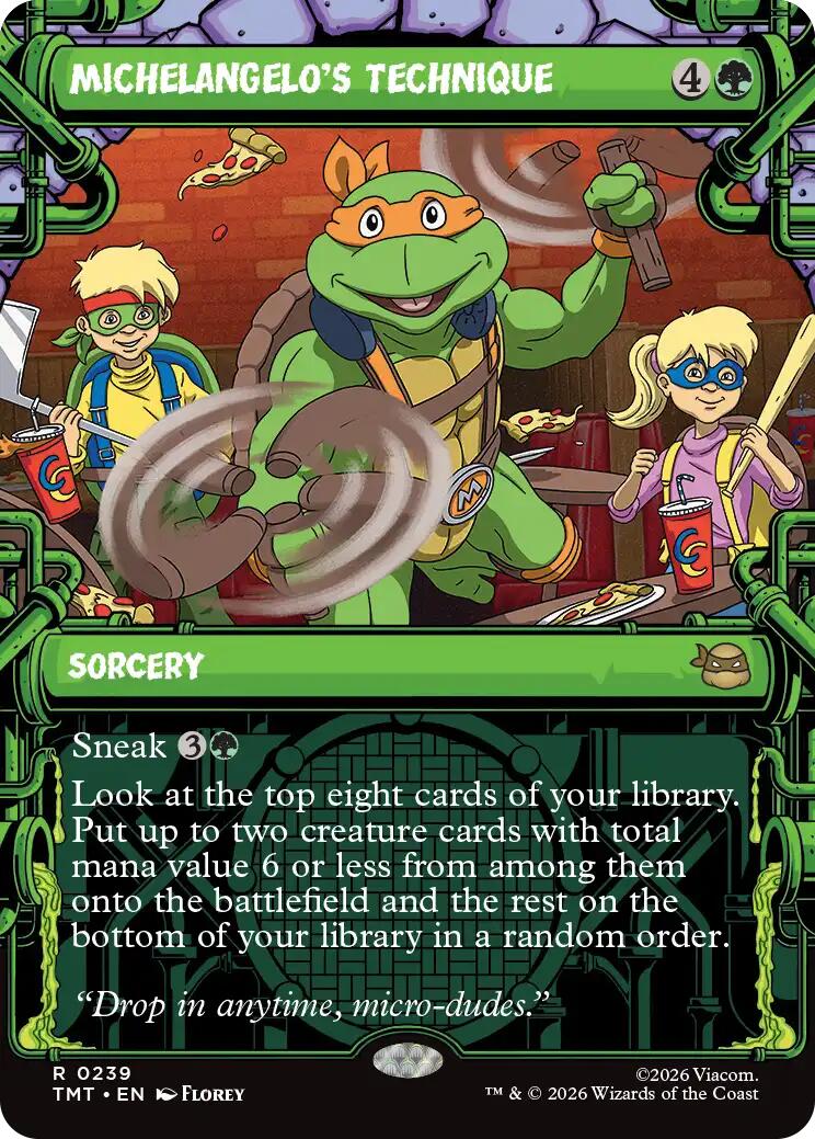 Michelangelo's Technique (Showcase)