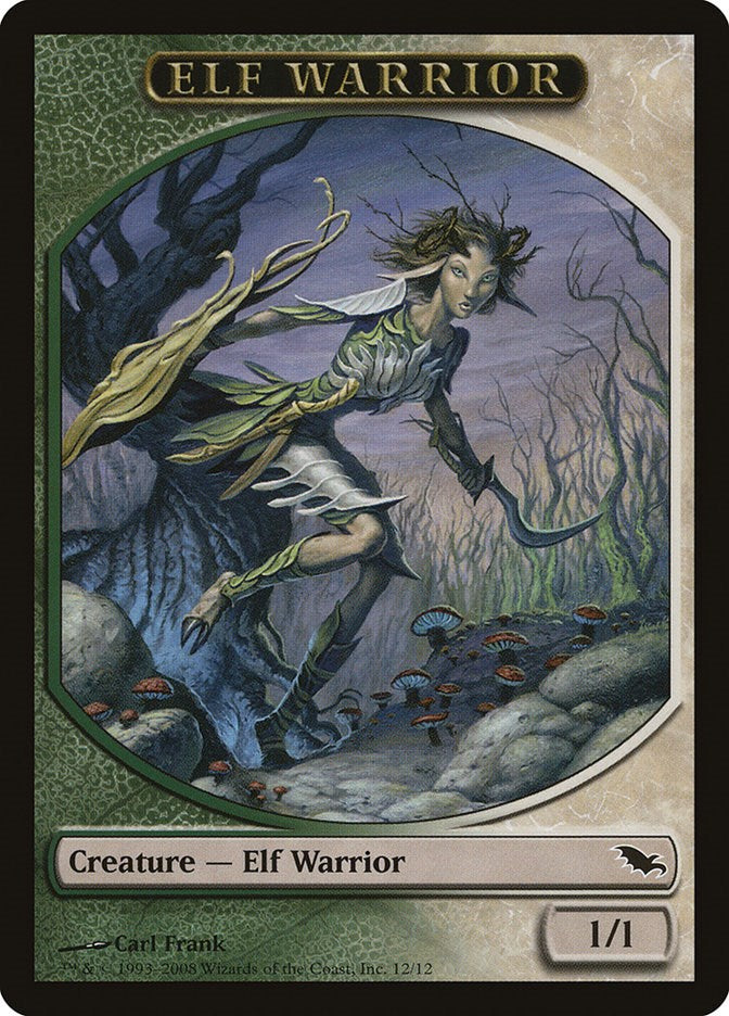 Elf Warrior Token (12)