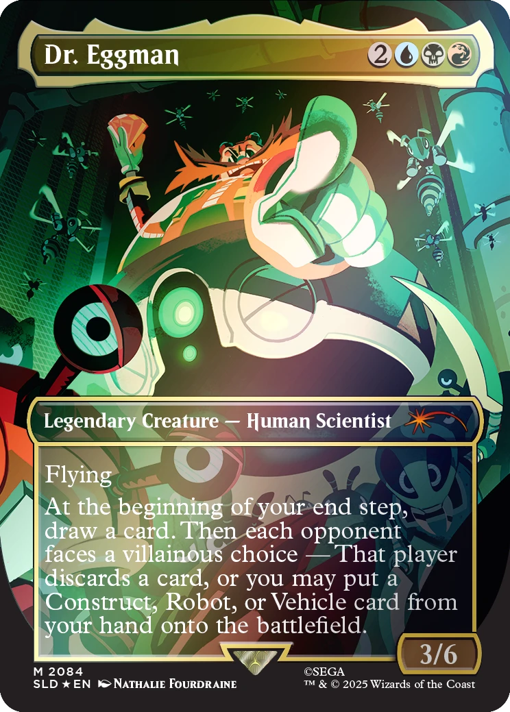 Secret Lair: Drop Series - Secret Lair x Sonic the Hedgehog (Foil)