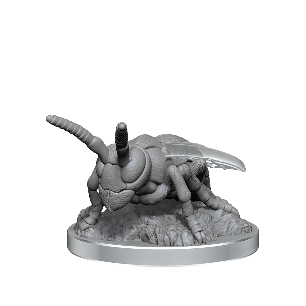Wizkids Deep Cuts Unpainted Miniatures Murder Hornets