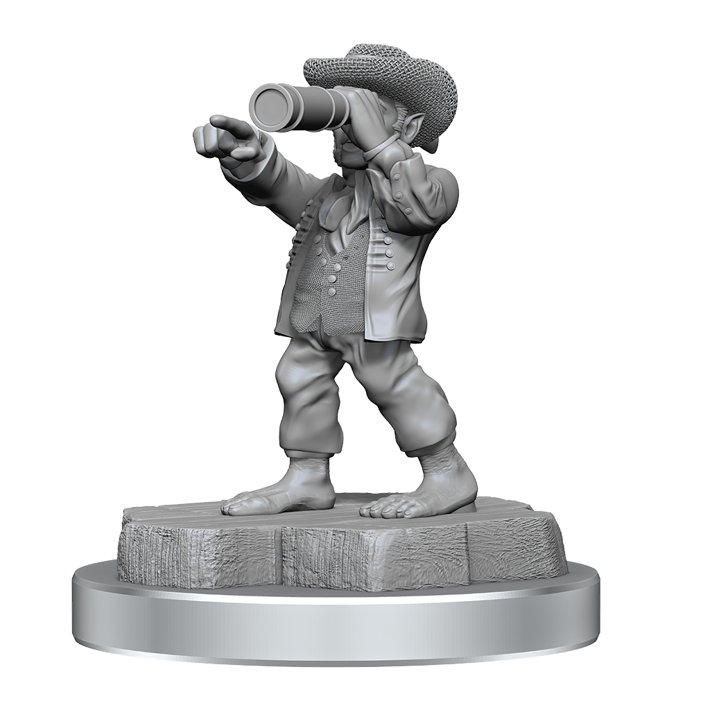 Wizkids Deep Cuts Unpainted Miniatures Ships Crew Box Set