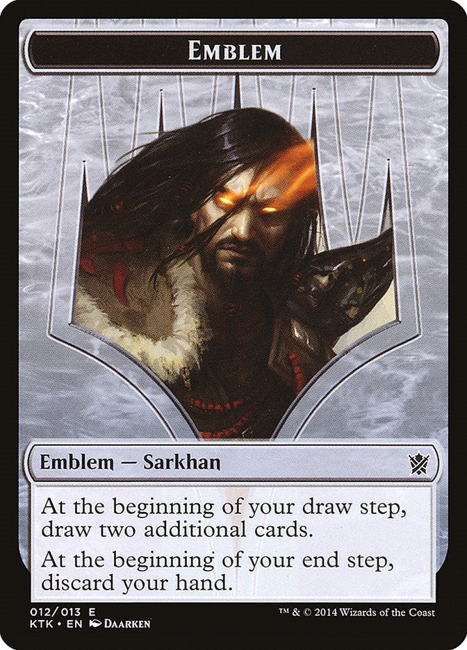 Emblem - Sarkhan, the Dragonspeaker