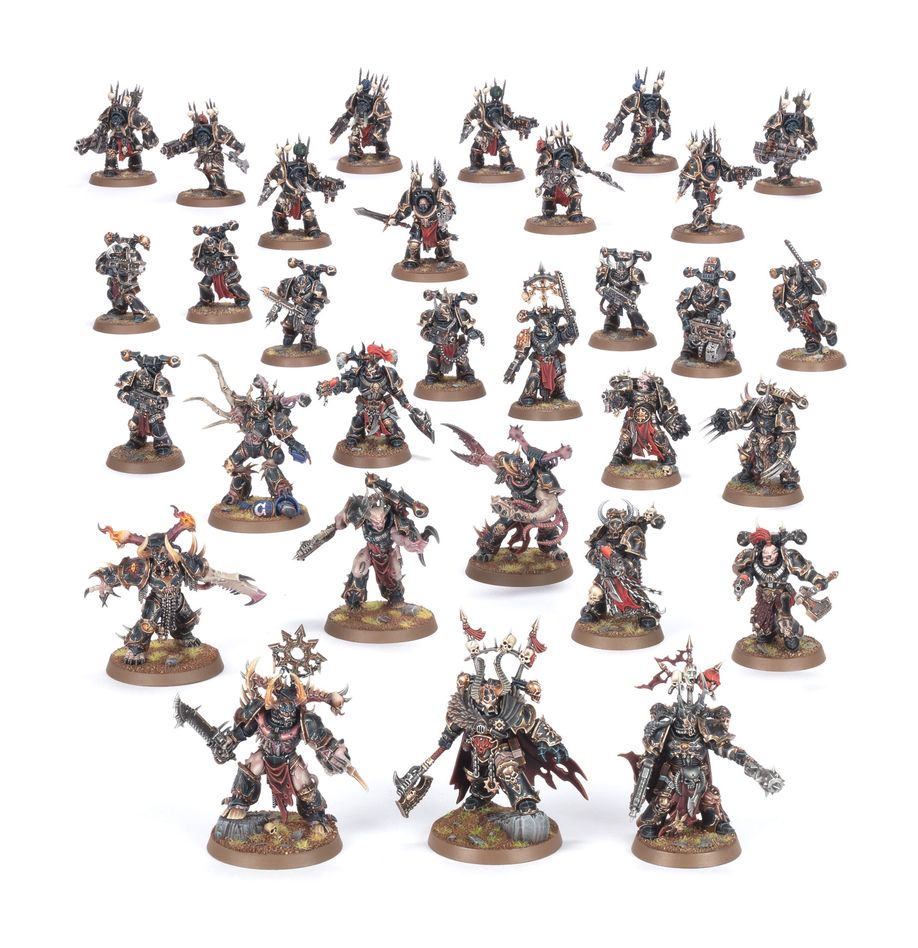 ウォーハンマー 40K Veterans of the Long War Chaos Space Marines Battleforce: Veterans of the Long War – Iron