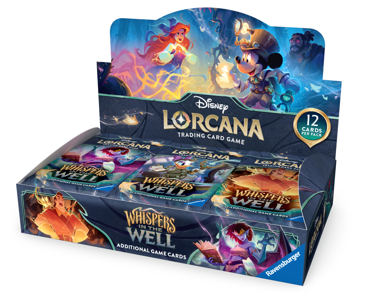 Disney Lorcana: Whispers in the Well - Booster Pack Display Case