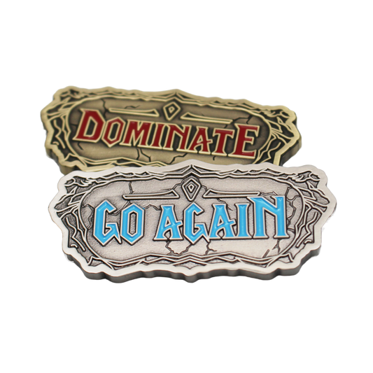Condition Metal Tokens: Dominate | Go Again, Overpower | Wager, Intimidate | Beat Chest