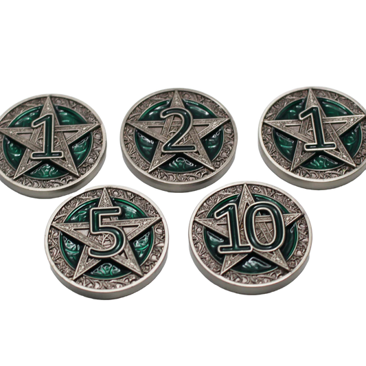 Runechant Metal Token - 5-Set
