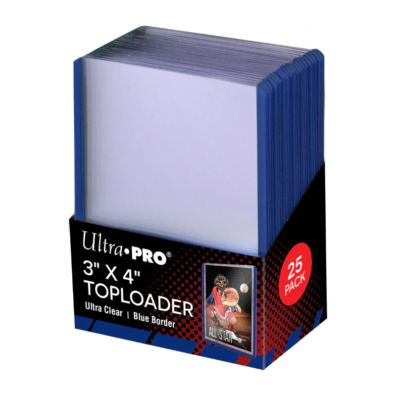 Ultra Pro: UP81222 3" X 4" Clear Regular Toploader 25ct