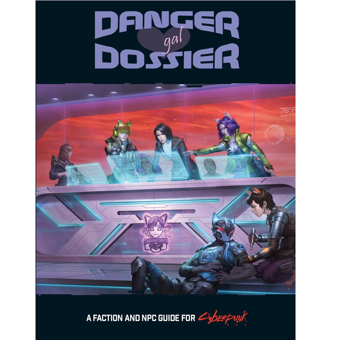 Cyberpunk RED: Danger Gal Dossier