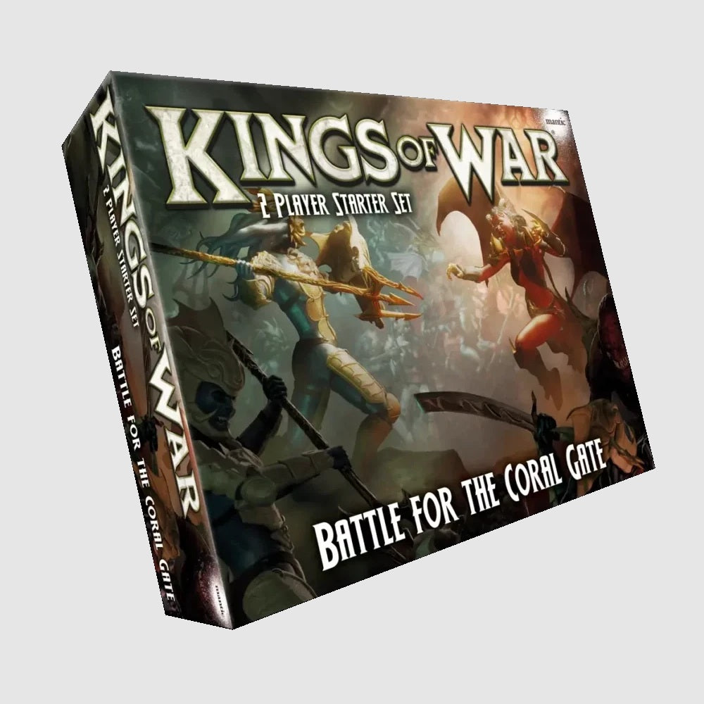 Kings of War - 2 Player Starter Set - Battle For The Coral Gate