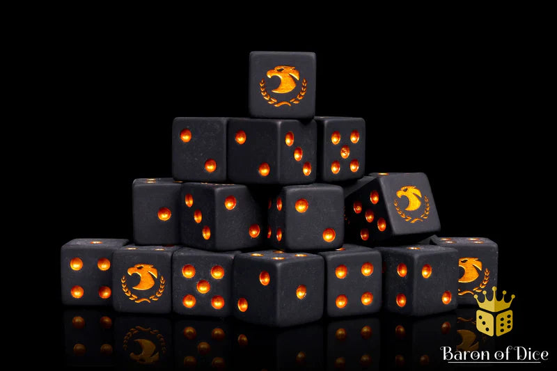 Baron of Dice: Golden Eagle - D6 (25)