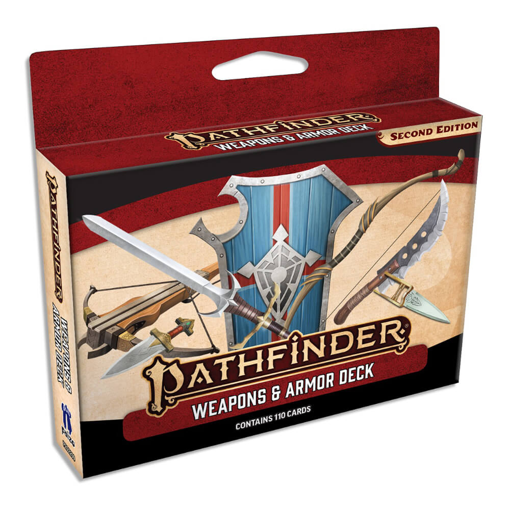 Pathfinder 2nd Edition Accessories: Pathfinder Weapons & Armor Deck