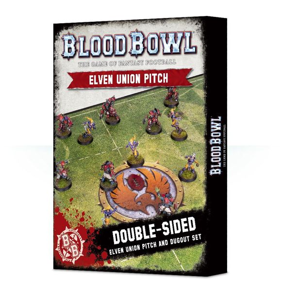Blood Bowl: Elven Union Pitch & Dugouts