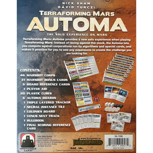 Terraforming Mars Automa