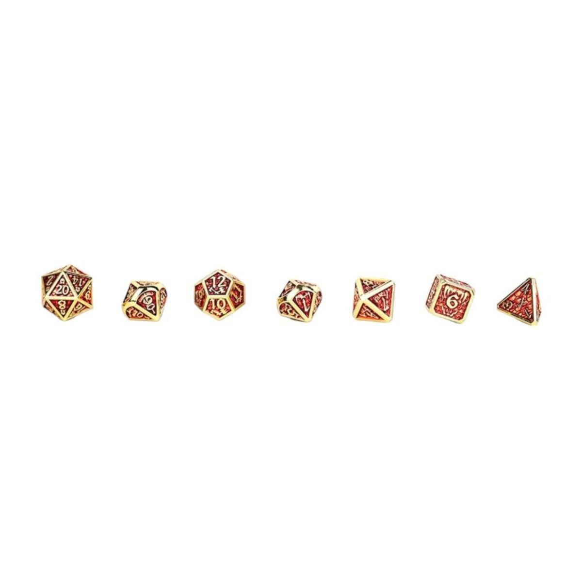 LPG Dice Metal RPG Set