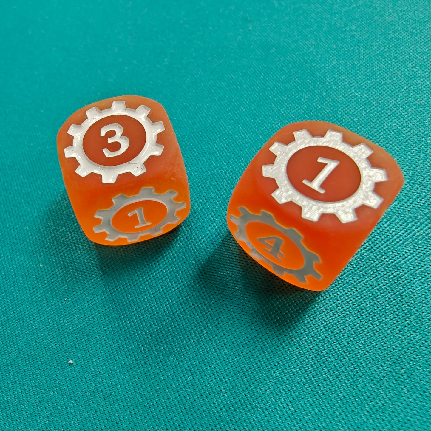 FAB Dice - Small Steam Counters set of 2 (16mm)