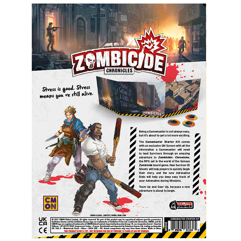 Zombicide: Chronicles RPG – Gamemaster's Starter Kit
